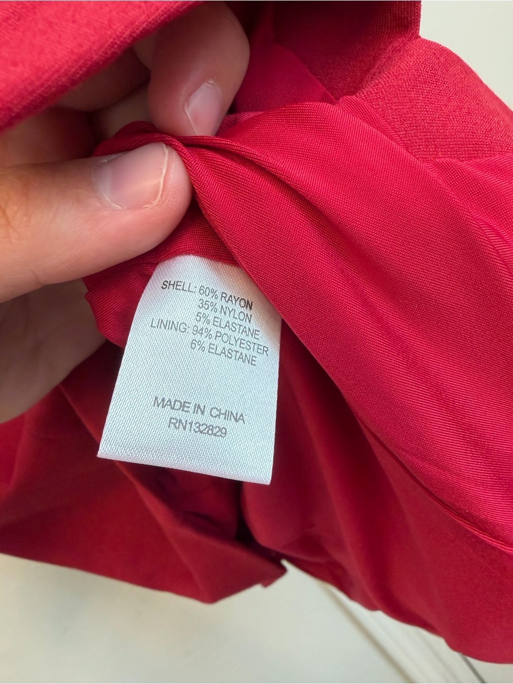Lovers + Friends Draya Mini Dress Red V-Notch Bodycon Mini Dress Size Large - Picture 7 of 10